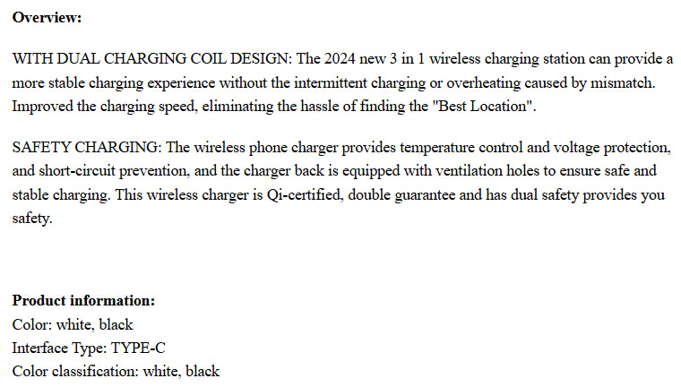VYNTRIX PowerTribe 3 in 1 Charging Stand