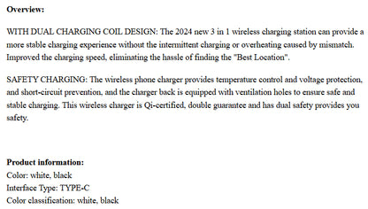 VYNTRIX PowerTribe 3 in 1 Charging Stand