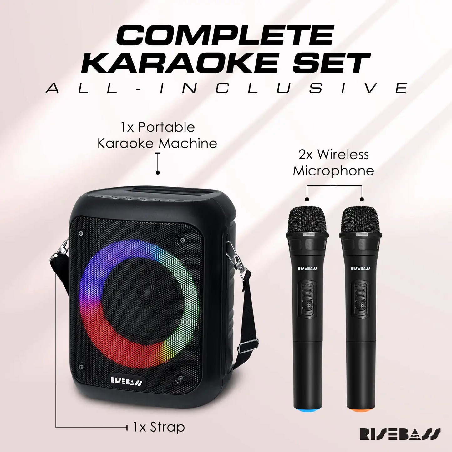 VYNTRIX PartyBlast Karaoke Machine