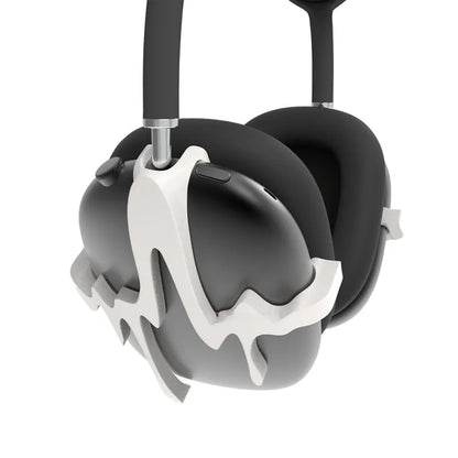 VYNTRIX Liquid Black Earphone Covers – Futuristic 3D Protective Shell